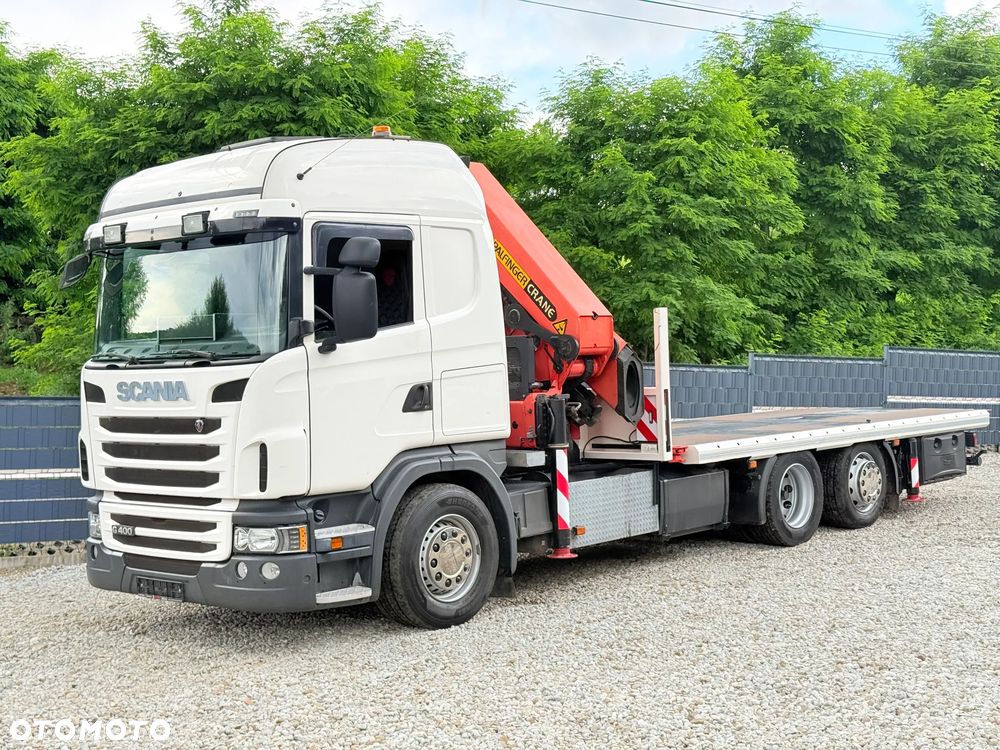 Scania * SCANIA G400 * HDS Palfinger Kran PK 42500 * 3 Osie * Sprowadzona * Bardzo Dobry Stan * - 2