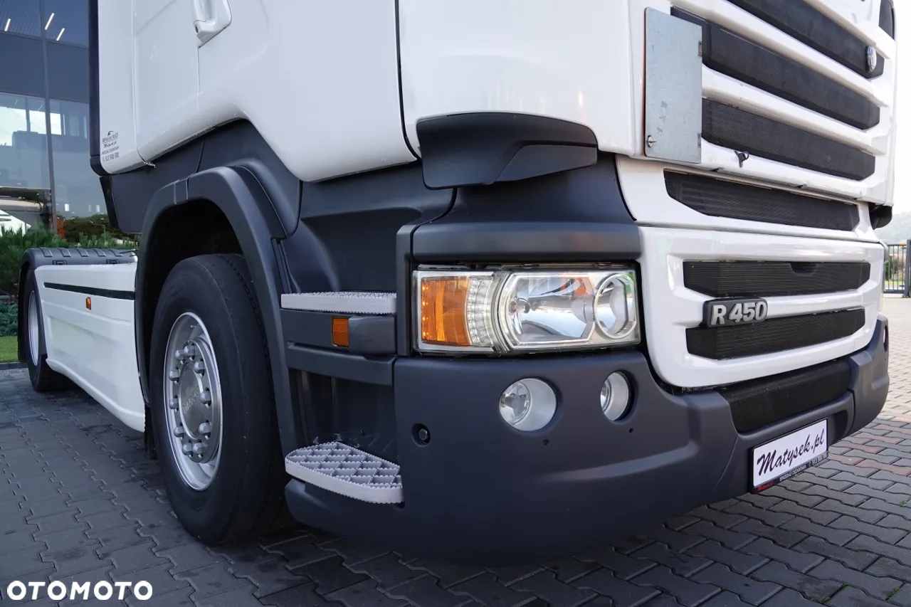 Scania R 450 / RETARDER / BEZ EGR / NISKA KABINA / SPROWADZONA / PO KONTRAKCIE SERWISOWYM - 9