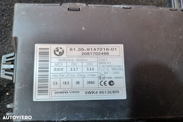 Modul confort 9147216 9147216-01 9147216 9147216-01 BMW Seria 5 E60/E - 3