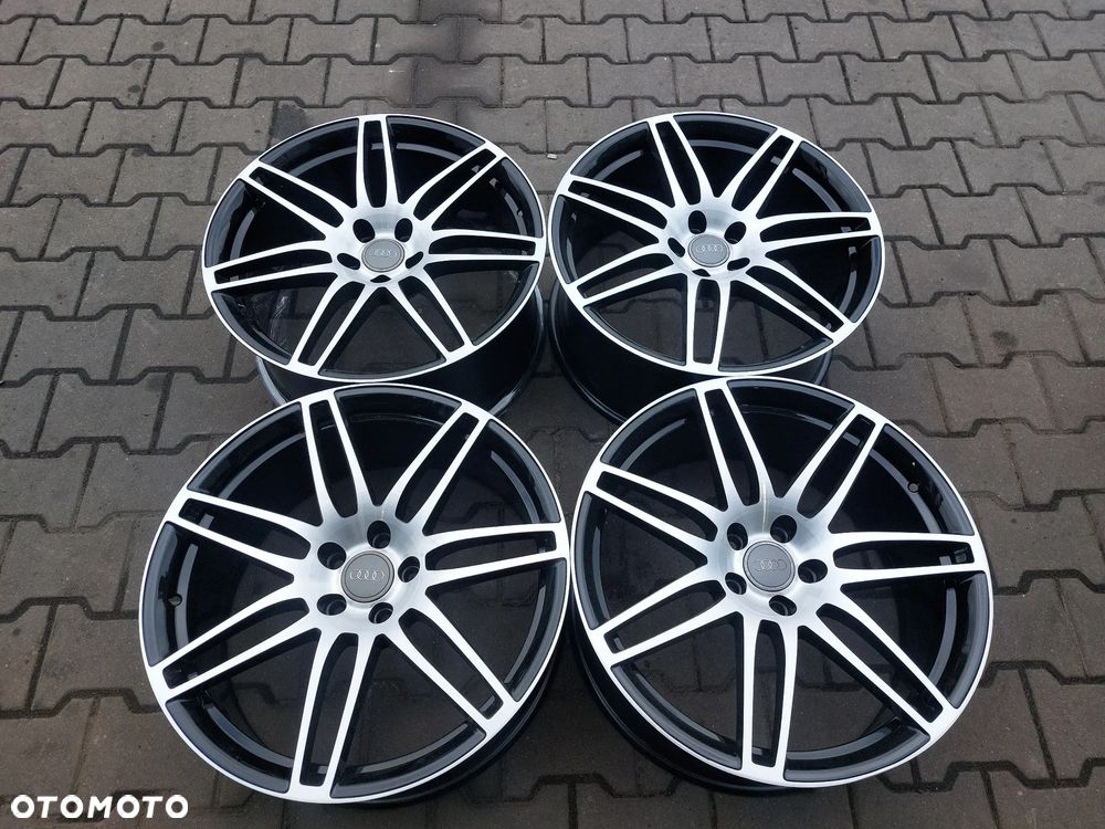AUDI A5 A8 A7 FELGI ALUFELGI R20 9J ET37 5X112 OE 4H0601025AB JAK NOWE! PROSTE! - 1