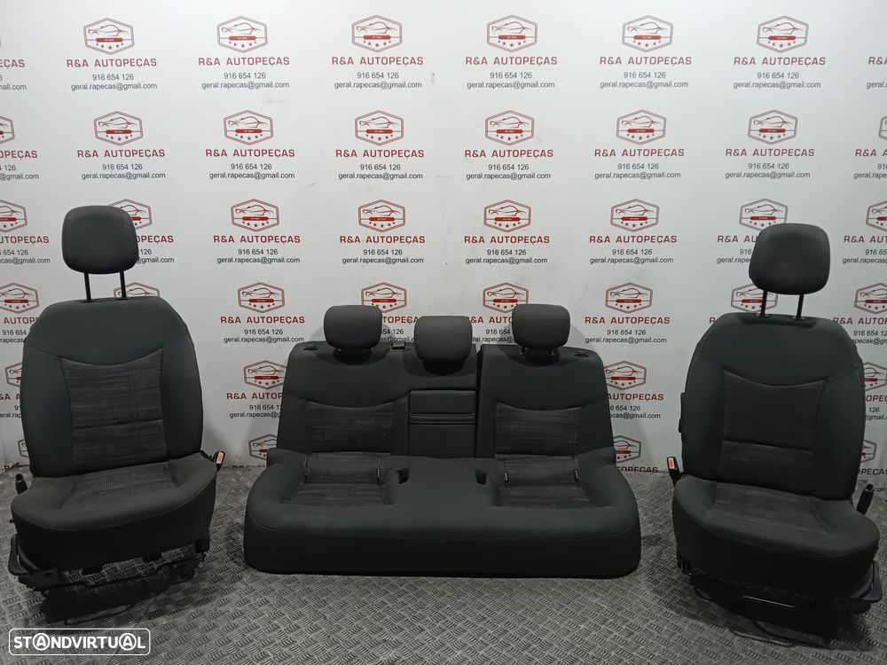 Conjunto de Bancos Renault Laguna II em Tecido Original - 12