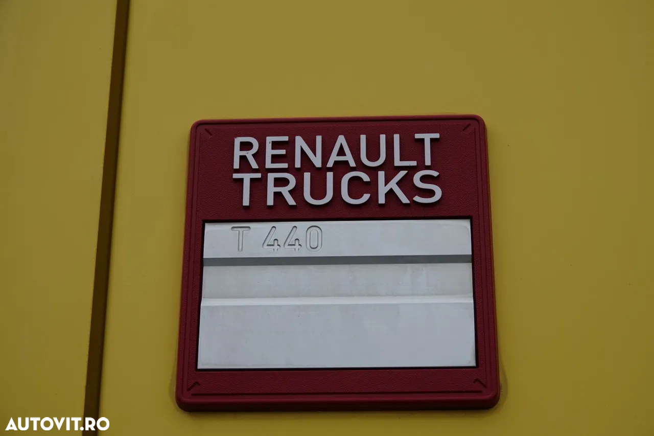 Renault T 440 / 13 LITRI / HIDRAULICA / RETARDER / I-PARK COOL / JANTE ALIE / IMPORTAT / CONTRACTUL DE SERVICE - 20