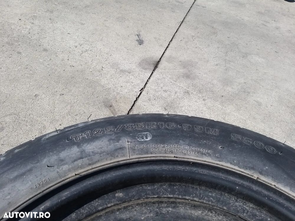 Roata rezerva r16 ford focus 2 1s71mh08312 - 2