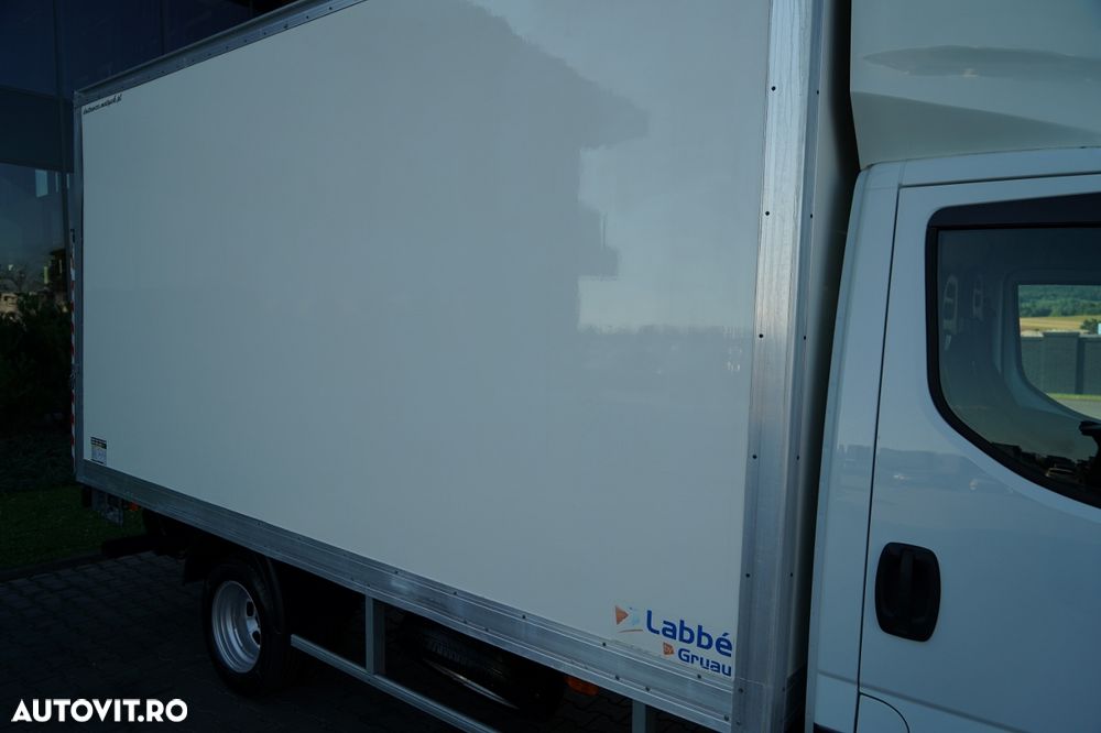 Iveco 35-160 / CONTAINER - 4,3 M / platformă elevatoare SORENSEN - 750 KG / MANUALĂ / IMPORTATĂ / EURO 6 - 14