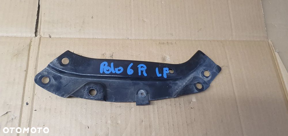Wzmocnienie mocowanie lampy pasa lewy przód VW Polo V 6R 6R0805931A - 1