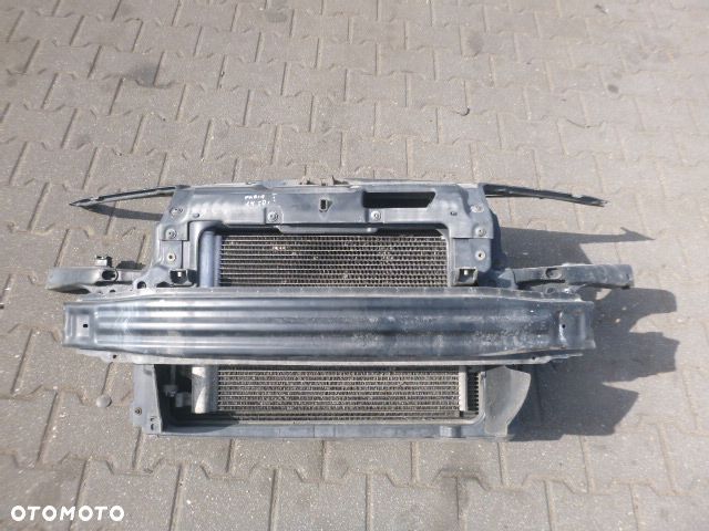 PAS PRZEDNI WZMOCNIENIE CZOŁOWE CHŁODNICA WENTYLATOR KOMPLETNY SKODA FABIA I 1.4 TDI 99-08 KLIMATYZACJA - 1