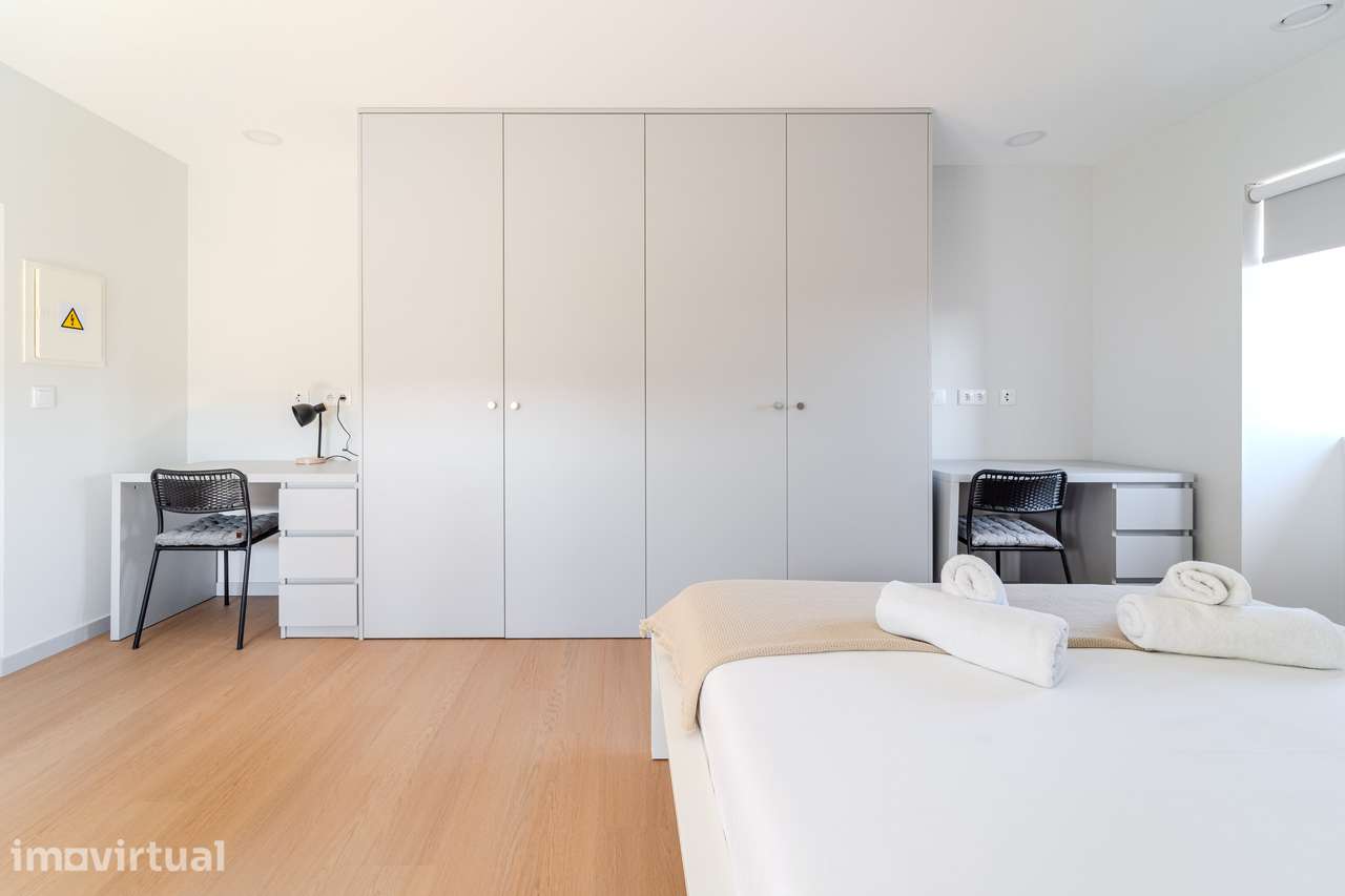 Quarto privado em moradia partilhada, IPCA Barcelos - Grande imagem: 3/33