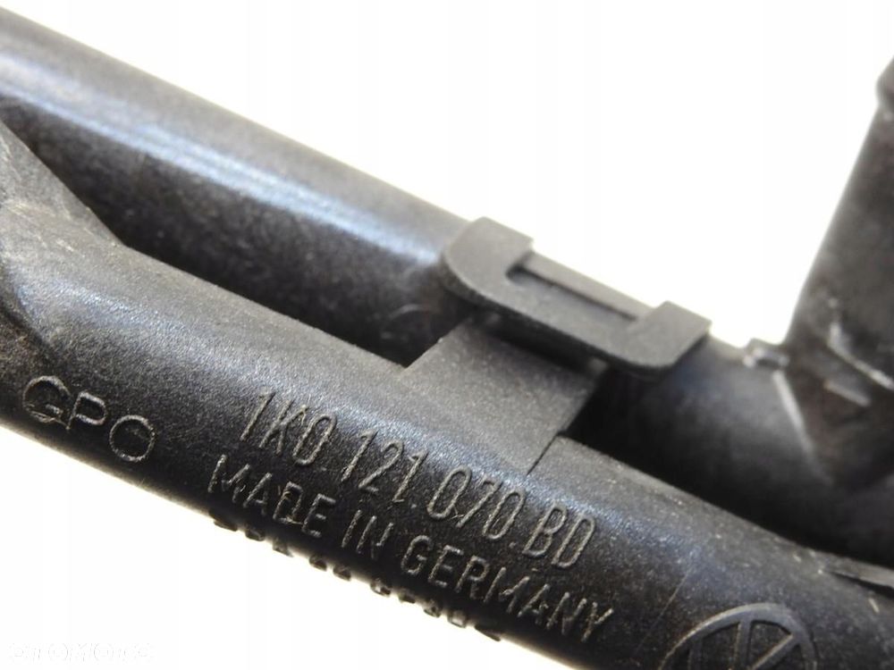 PRZEWÓD PRZEWODY RURA WĄŻ WODY SKODA SUPERB II 1.8 TSI 1K0121070BD - 7