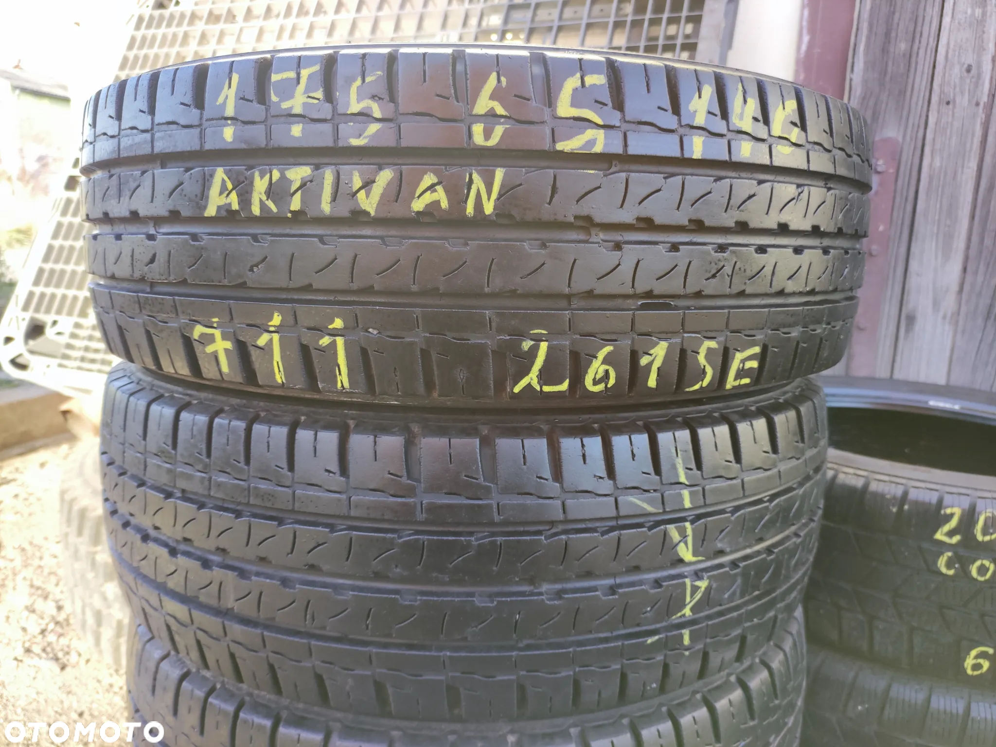 175/65R14C 90/88T Opony Letnie Lato BFGoodrich Activan Legnica ALU-RAD jak 175/65 6-7mm 14C - 2