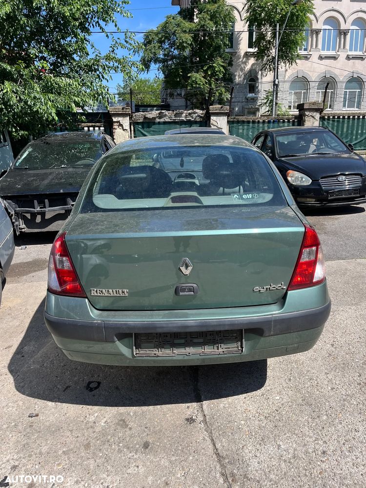 Dezmembrez Renault Clio Symbol 2005 1,4 benzina verde TED97 94.000km - 2