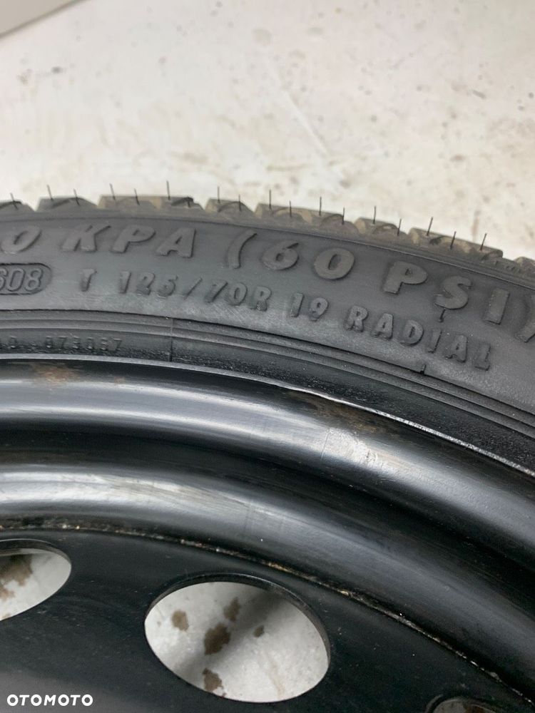 KOŁO DOJAZDOWE 19 125/70 5X112 66,6 - 400.00 PLN - AUDI - 5