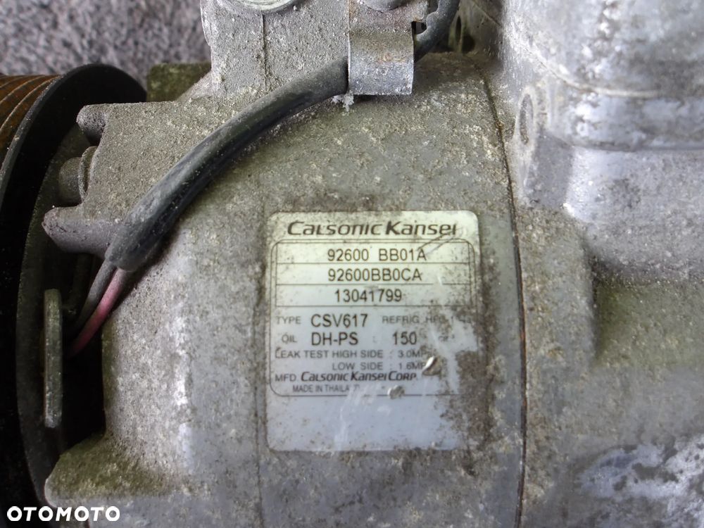 KOMPRESOR SPRĘŻARKA KLIMATYZACJI NISSAN 92600BB01A - 2