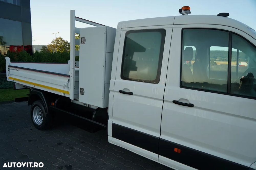 Volkswagen CRAFTER / BASCULATOR DIN ALUMINIU / DUBLU / MANUAL / PE ȘENILE / IMPORTAT - 23