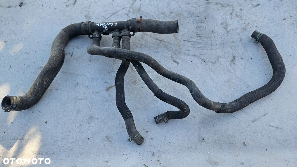 Przewód wąż rura trójnik wody Renault LAGUNA III 2.0 DCI 215038127R - 1