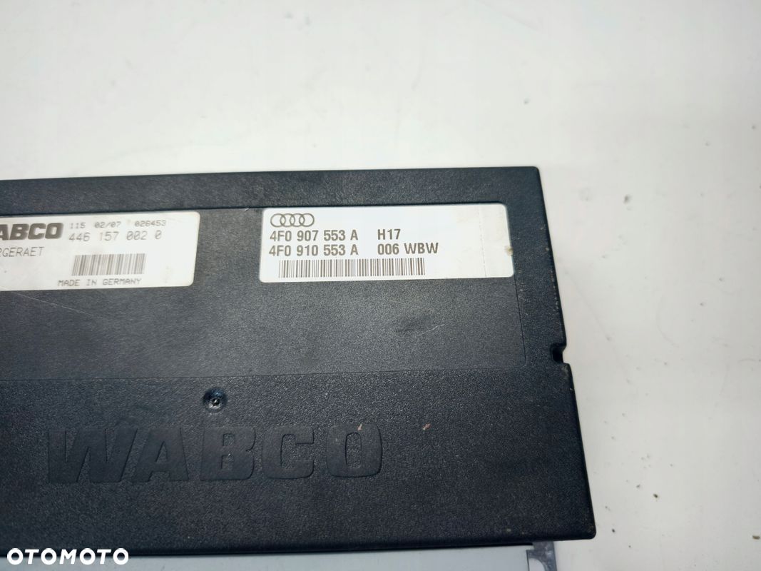 STEROWNIK MODUŁ ZAWIESZENIA AUDI A6 C6 4F0907553A 4F0910553A - 1