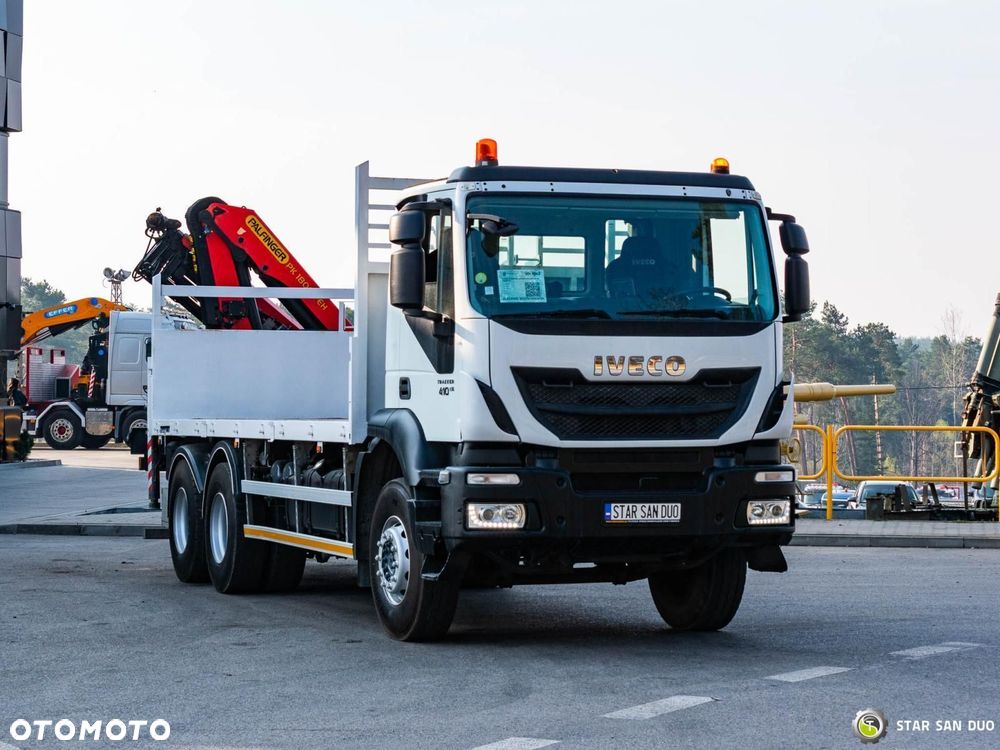 Iveco TRAKKER 410 6x4 Palfinger PK 18002 EH HDS Żuraw Rotator - 8