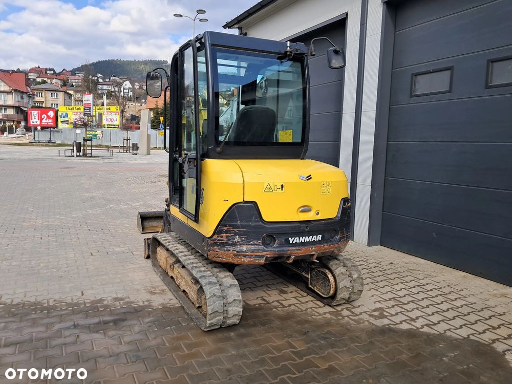 Yanmar SV 26 WAGA 2785kg 2.8t 950mth * 2019 rok * 2 nowe łyżki *skarpówka * lusterka *oświetlenie * długie ramie * szybkozłącze * silnik Yanmar 24KM minikoparka kubota KX30-4 u27 cat 302.7 jcb 8030 jazda szybka/wolna sprawna bez dpf 2,5 t 3 t - 14
