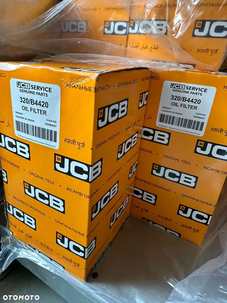 Filtry JCB (olej, skrzynia, paliwa, powietrza, hydrauliczny, kabinowy) - 3