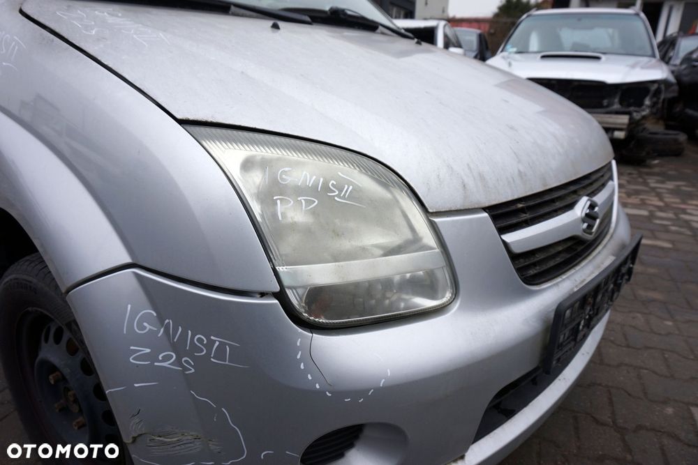 MASKA ZDERZAK BŁOTNIKI LAMPY IGNIS II Z2S  SUZUKI 2003-2011 SREBRNY PRZÓD KOMPLETNY - 23