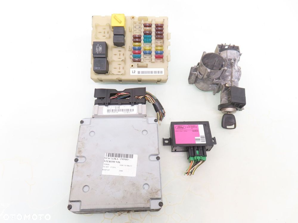 STACYJKA STEROWNIK FORD FOCUS MK1 I 1.6 98AB12A650DAB - 1