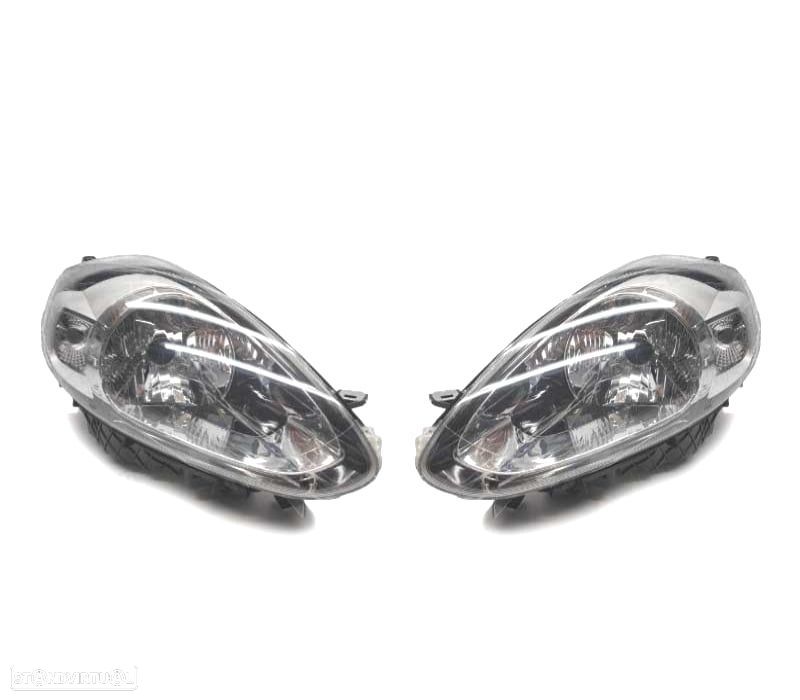 FARÓIS OPTICAS FIAT GRANDE PUNTO 05-09 - 1