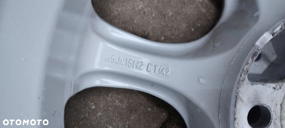 FELGI ALUMNIOWE 4x100 6,5J x15 CALI ET42 fi 63 RIAL FORD FIESTA FUSION RENAULT 4 SZTUKI KOMPLET - 8