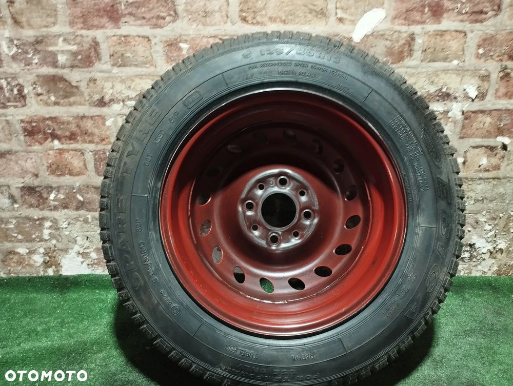 KOŁO DOJAZDOWE T135/80/R13 56mm 4x98 ET33 FIAT PANDA II 2003- ROK - 7