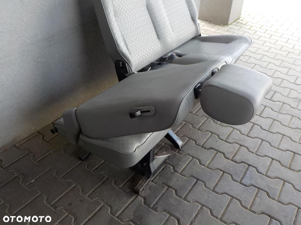VW T4 FOTEL FOTELE SIEDZENIA RZĄD ŚRODKOWY TYŁ - 5