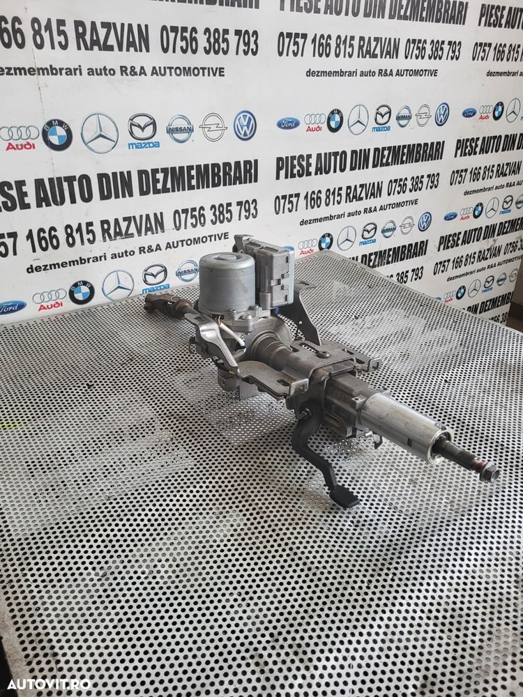 Coloana Directie Volan Pompa Servo Electrica Nissan Qashqai J11 An 2013-2014-2015-2016-2017-2018-2019-2020 Volan Stanga Aproape Noua 11.000 Km Cod 48810-HV90B - 1
