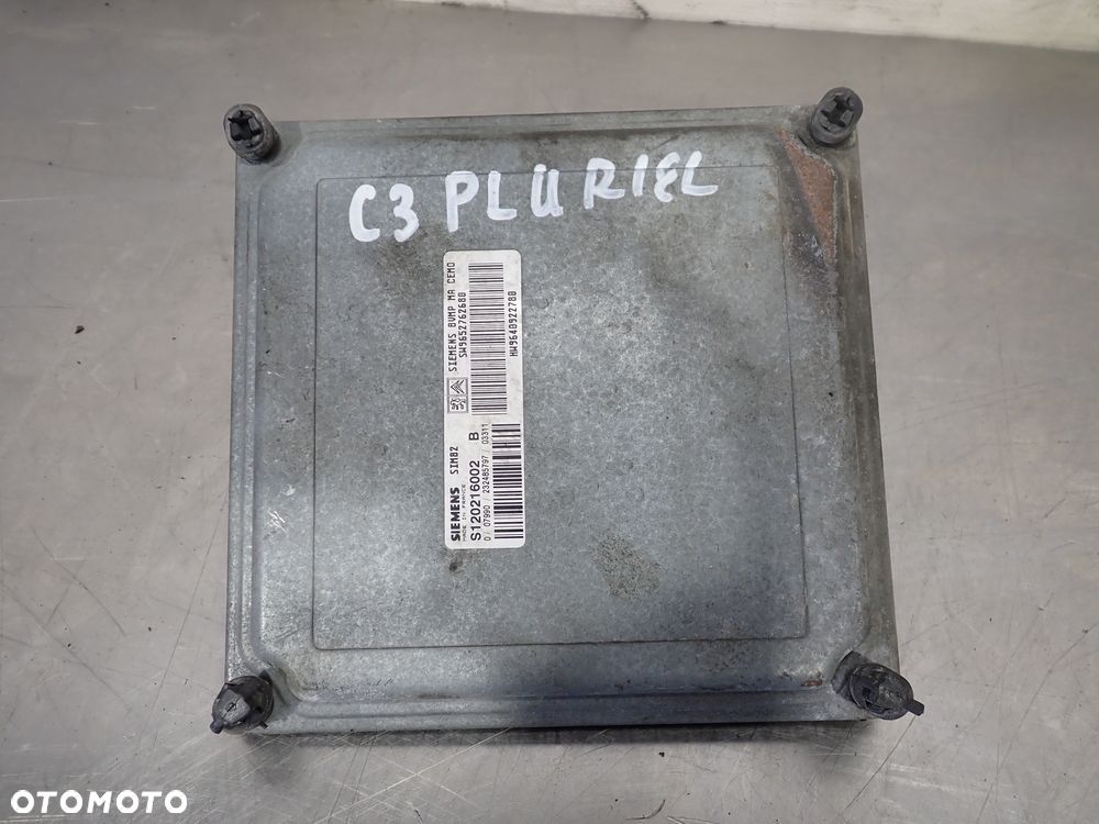 KOMPUTER SKRZYNI BIEGÓW CITROEN C3 PLURIEL 1.6 S120216002B    9652762680 - 1