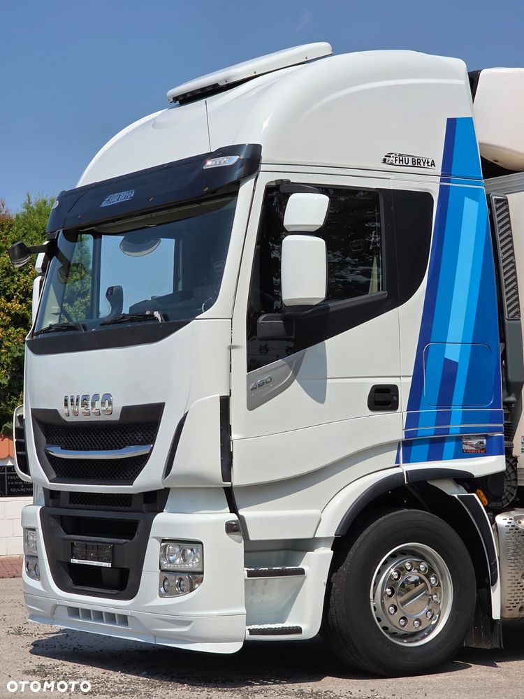 Iveco HI-WAY 460 / CHŁODNIA / WINDA / 6×2 /  21 EUROPALET / DRUKARKA / KLIMA POSTOJOWA / SYPIALKA / 3 OSIE / OŚ PODNOSZONA ORAZ SKRĘTNA  / AUTOMAT / E6 / SPROWADZONY/ - 9