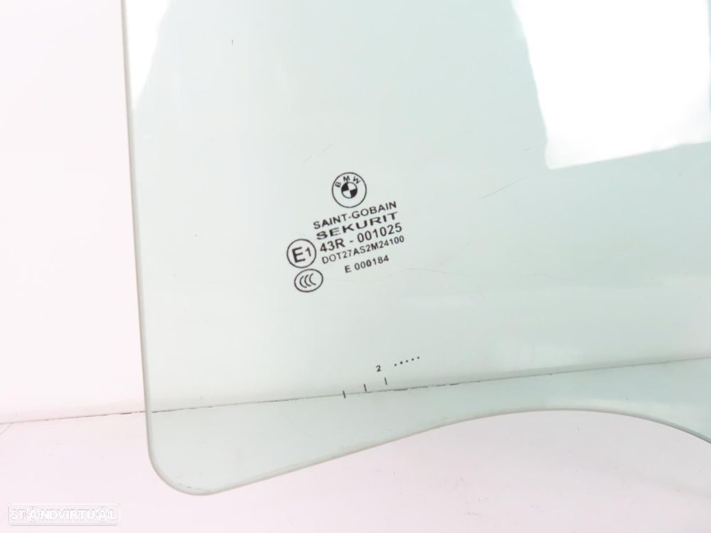 Vidro da porta Esquerdo/Trás Usado / Original BMW X3 (F25) - 2