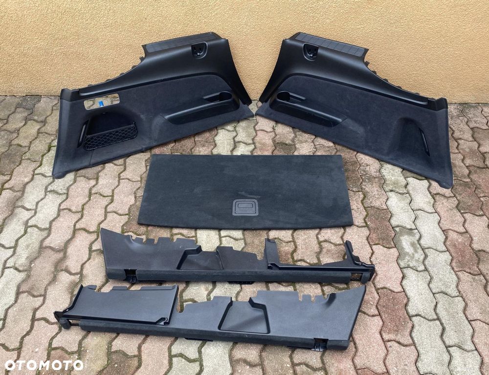 AUDI Q7 4M BAGAŻNIK PODŁOGA BAGAŻNIKA PŁYTA WYKŁADZINA BOCZEK TAPICERKA