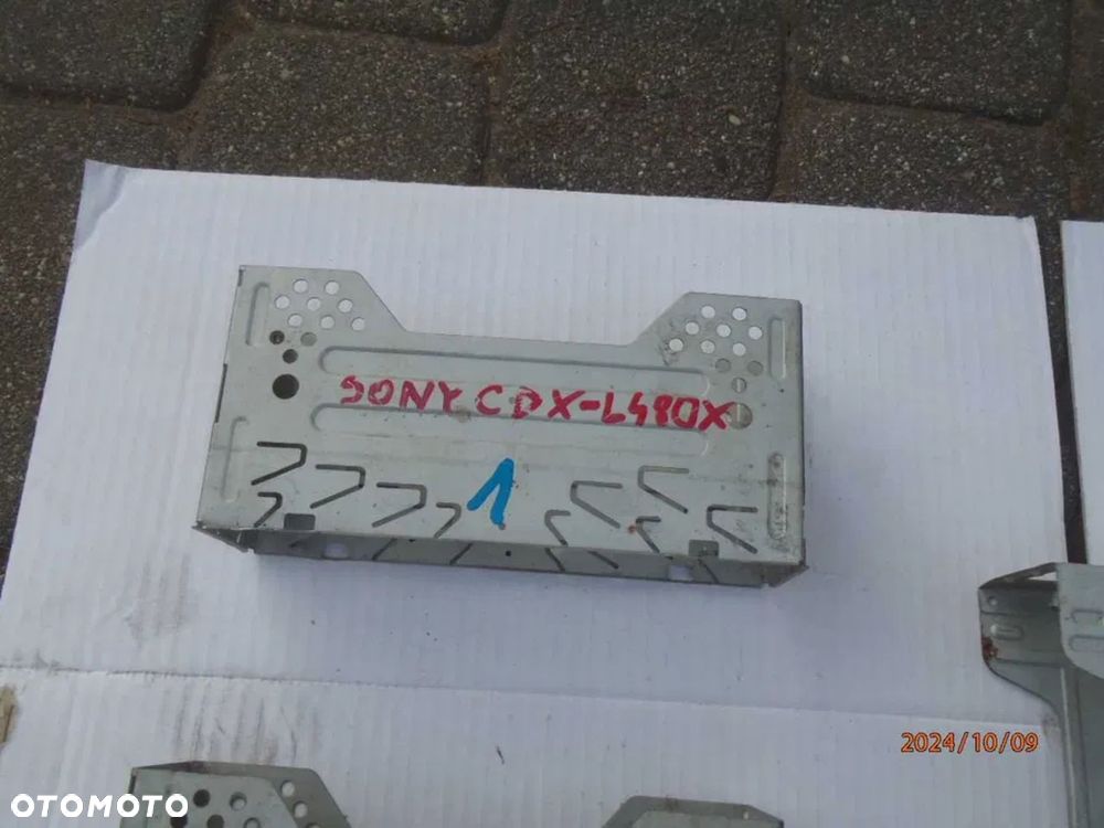 kieszeń pół kieszeń szuflada ramka radia radio sony alpine - 7