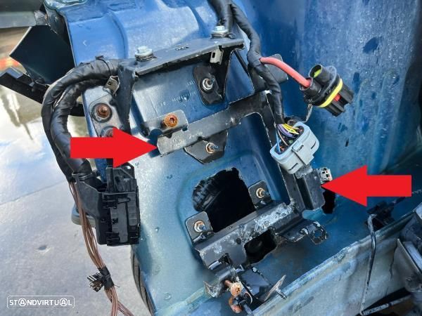 Suporte Centralina Mercedes-Benz Vito Caixa (W447) - 1