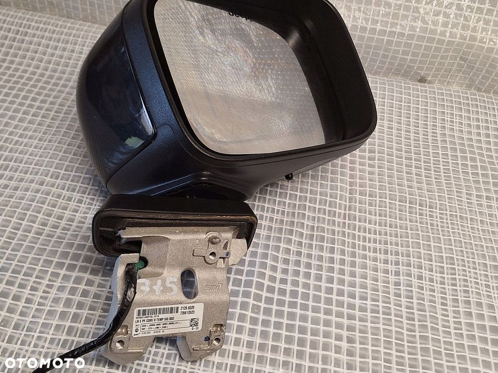 lusterko prawe jeep renegade 2014- 12 pin 75 czarne europa demontaz - 3