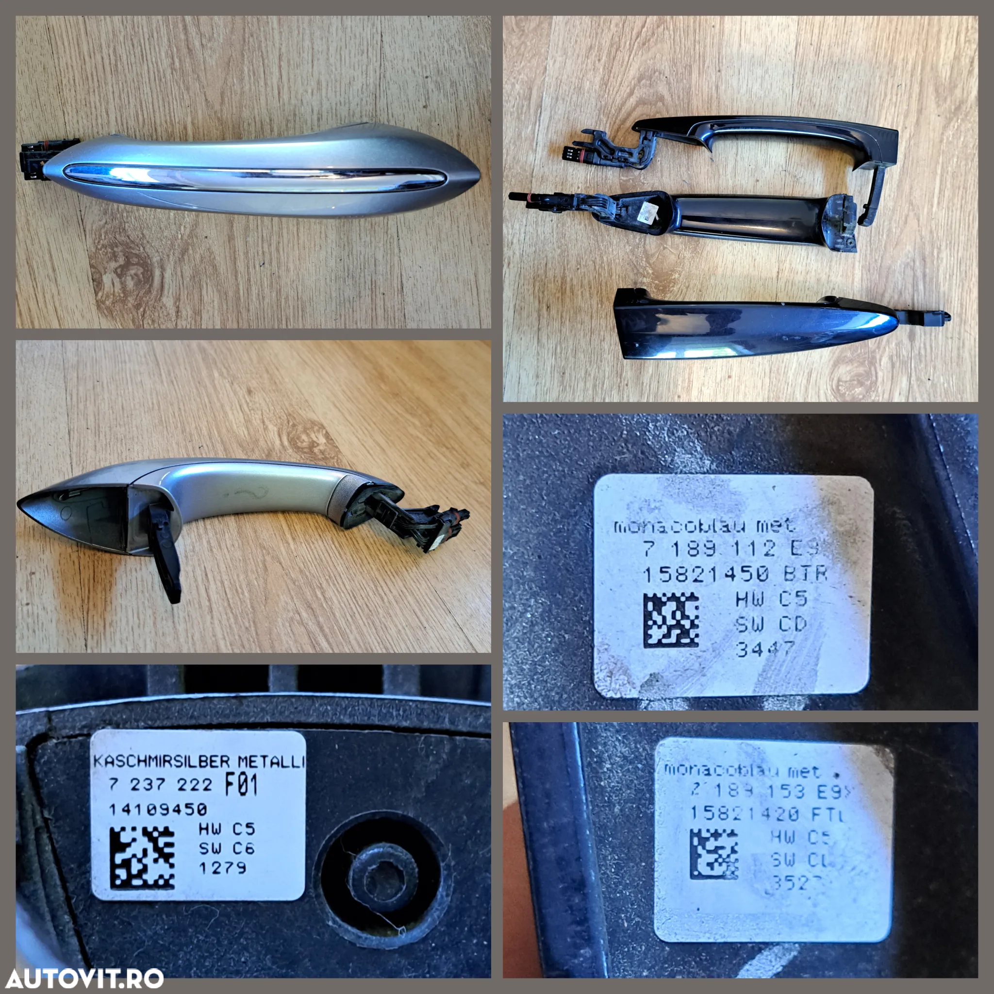 Maner exterior usa BMW Stanga dreapta fata spate pentru masina cu volan pe stanga F20 F22 E90 F30 F32 F07 F06 F01 F10 - 7