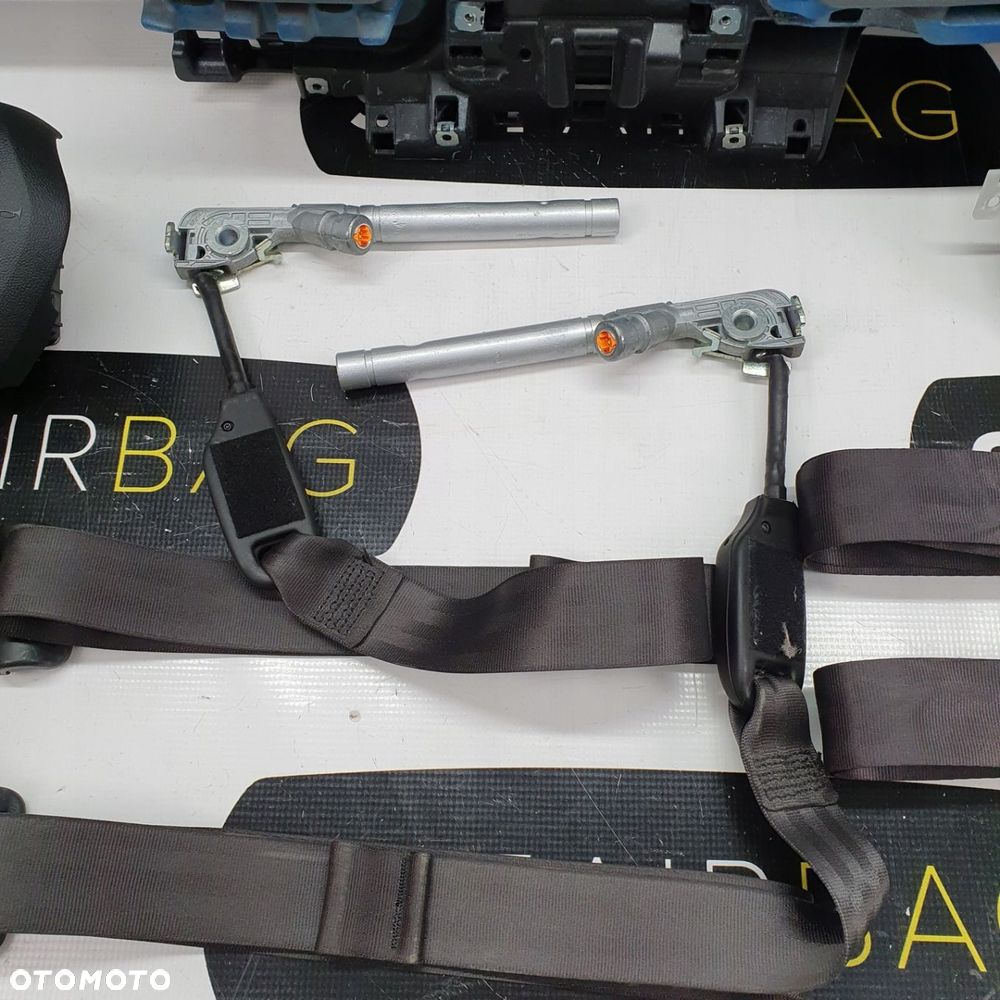 RENAULT ESPACE 5 DESKA ROZDZIELCZA KONSOLA KOKPIT PULPIT PODUSZKI AIRBAG AIR BAG PASY KIT SET - 10