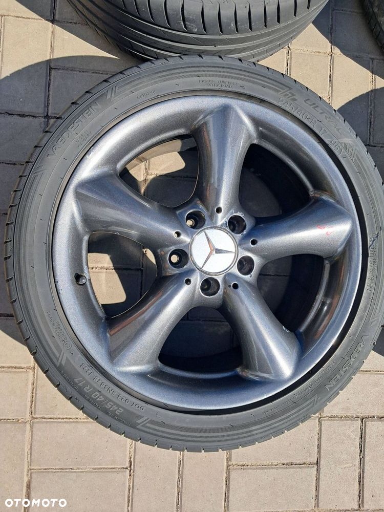 mercedes-benz clk w209 felgi aluminiowe koła lato 17" 5x112 et30 et36 - 2