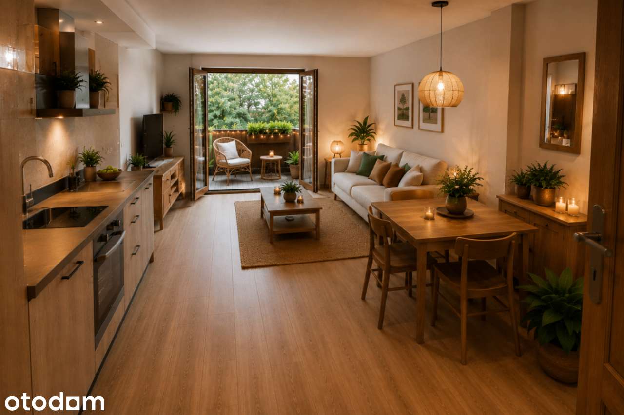 Kawalerka 25.66m² z 4,5m² tarasem, opcja wykończenia 'pod klucz'-copy