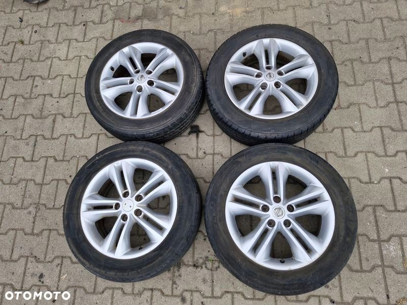 nissan qashqai i j10 felgi aluminiowe alufelgi 17 cali 6,5j et40 5x114.3 - 1