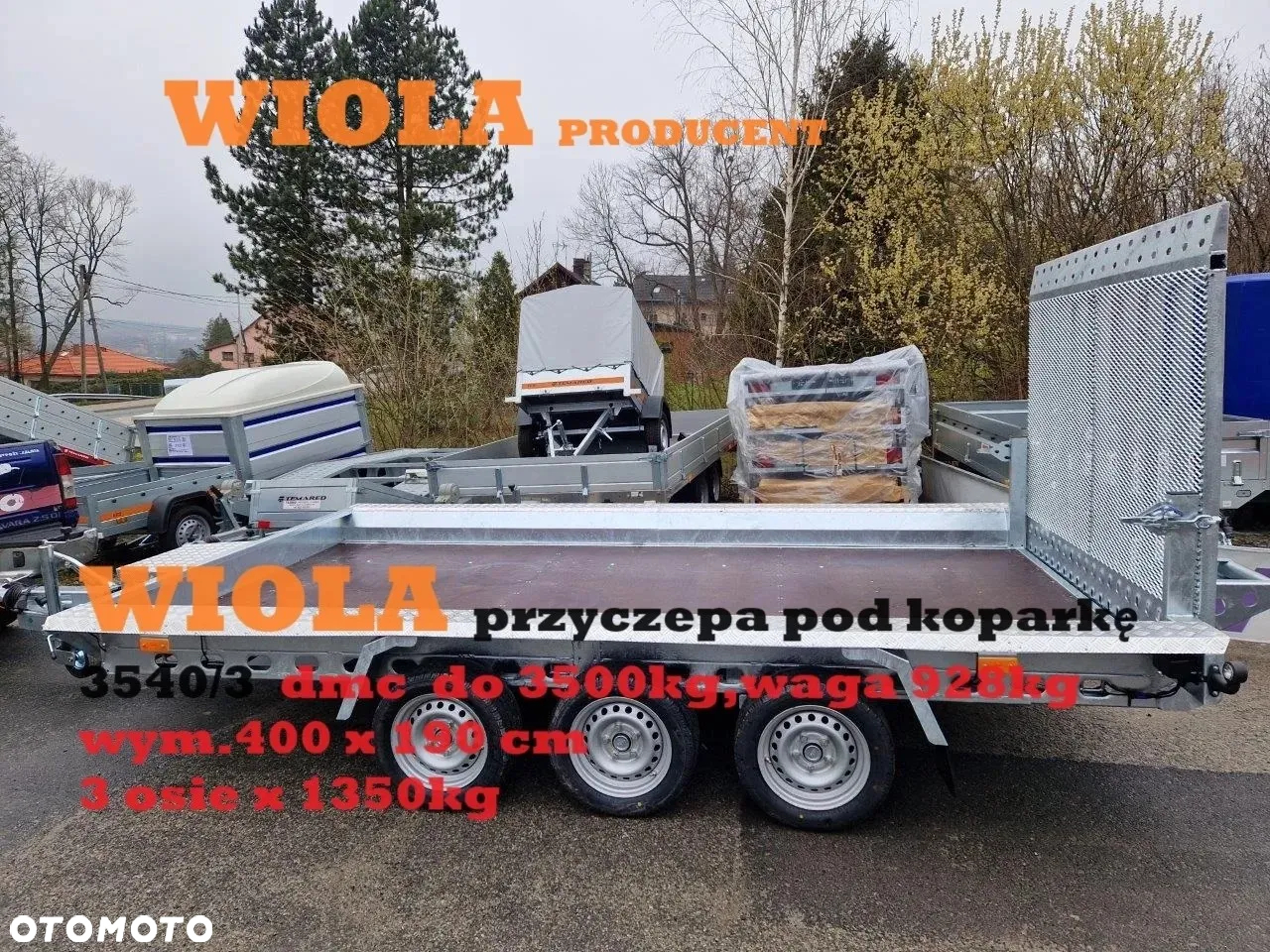 Wiola B3540 392x192 poszerzona pod koparkę, wozidło - 17