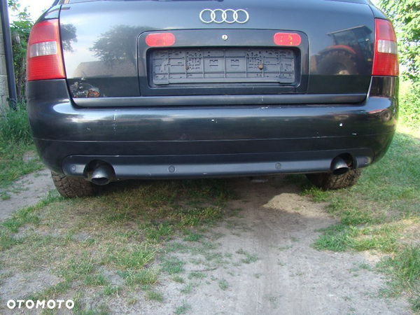 ZDERZAK TYŁ TYLNY PDC DWA WYDECHY AUDI A6 C5 EUROPA LZ9W