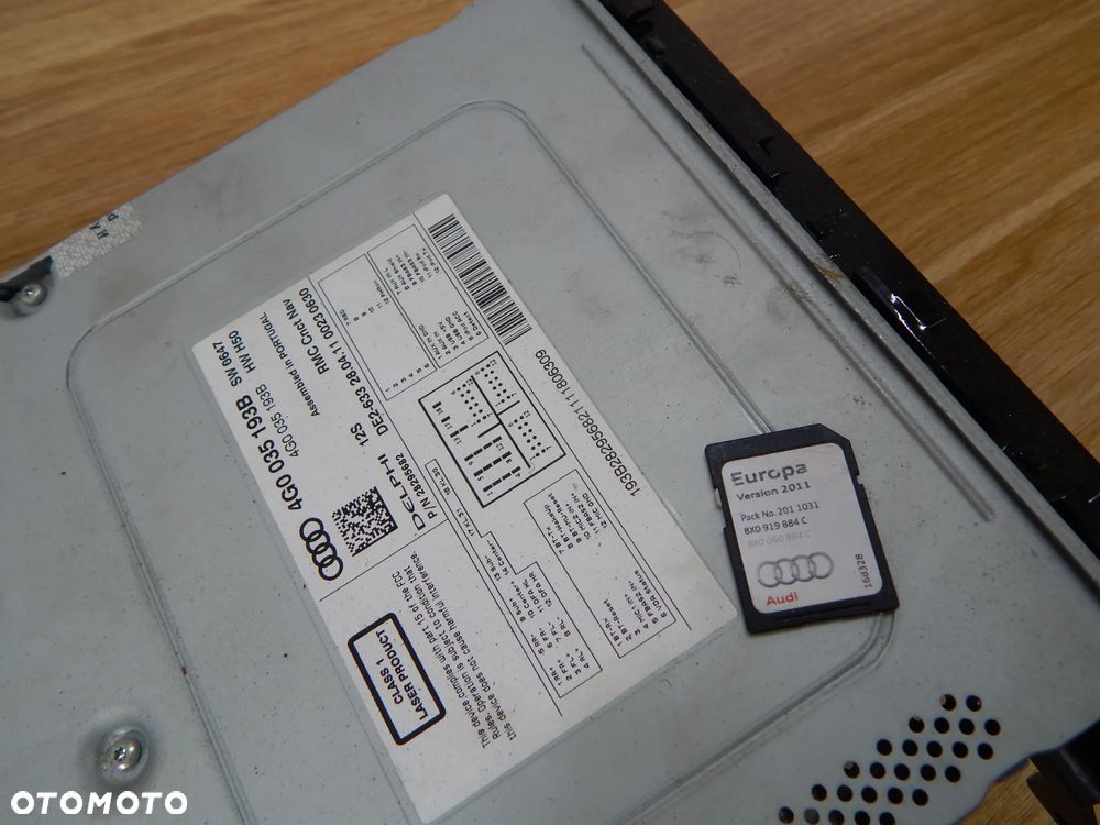 Moduł czytnik multimedia anvi antena ekran wyświetlacz AUDI A6 s6 RS6 C7 A7 11-18 Łuków części - 4