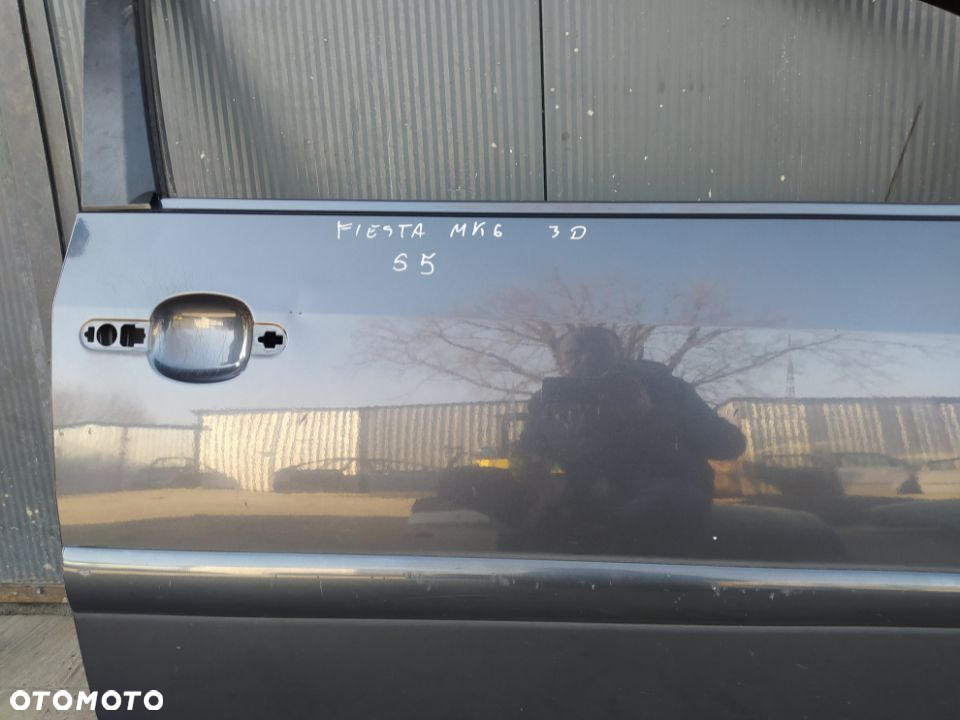 DRZWI LEWE PRAWE ORYGINAŁ IDEALNE FIESTA MK6 3D KOLOR D2 S5 RADOM - 4
