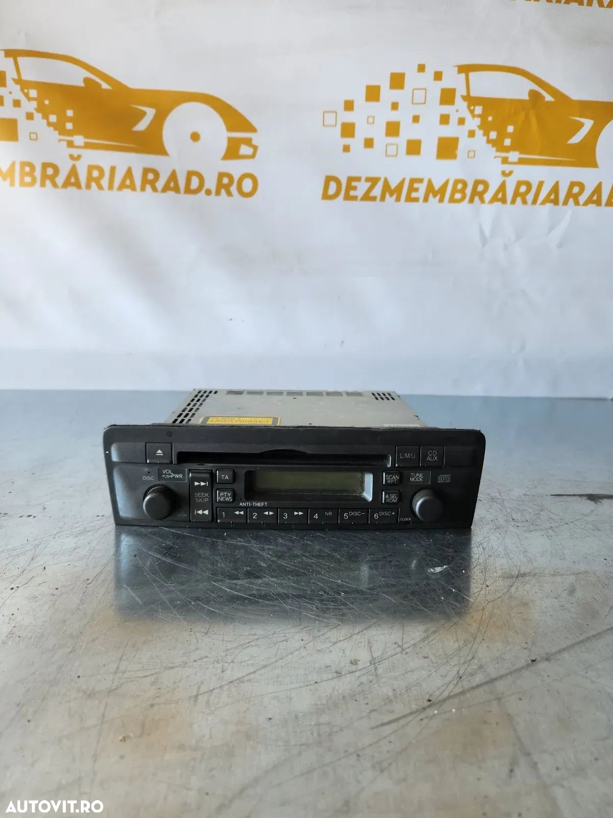Radio Cd Honda Civic Mk7 An 2000-2001-2002-2003-2004-2005 - 1