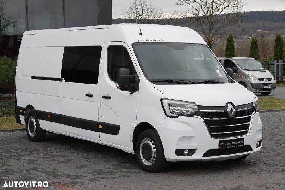 Renault MASTER / CAROSERIE ROATĂ / FUGO / CABINĂ MIXĂ 7 LOCURI / CAROSERIE / DEALER POLONESC / UNIC PROPRIETAR - 3