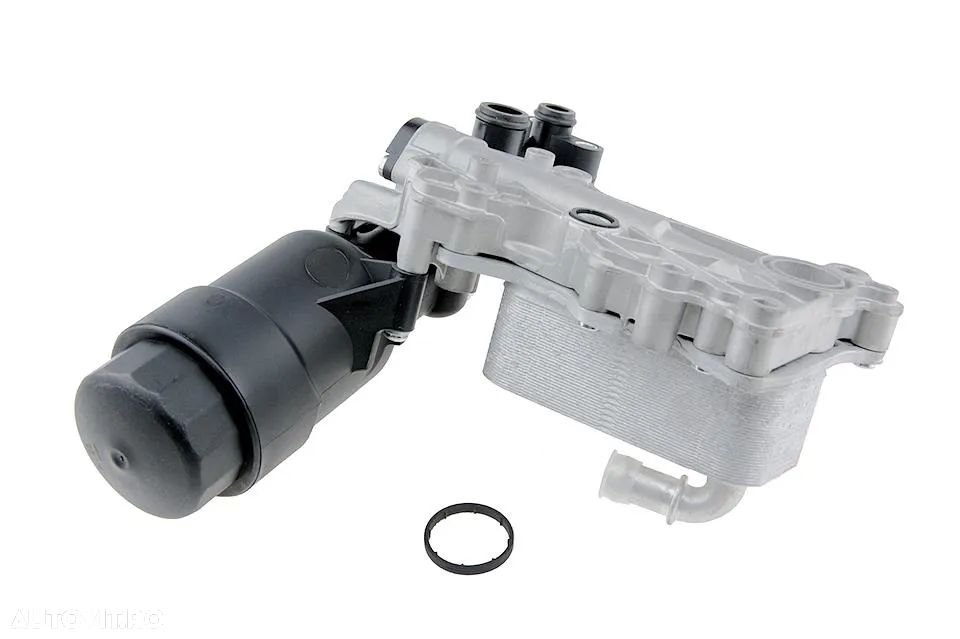 Baterie filtru cu radiator racire ulei termoflot Mercedes C Class W204, W205, A205, C204, C C205, S204, S205, CLS C218, E Class W212, A207, C207, S212, GLC, GLK, ML W166, S Class W221, W222, SLC R172, SLK R172, Sprinter W906 W907 W910, V-Class W447, Viano W639, Vito W639, Jeep Compass, Patriot, Dodge Caliber, motoare diesel - 2