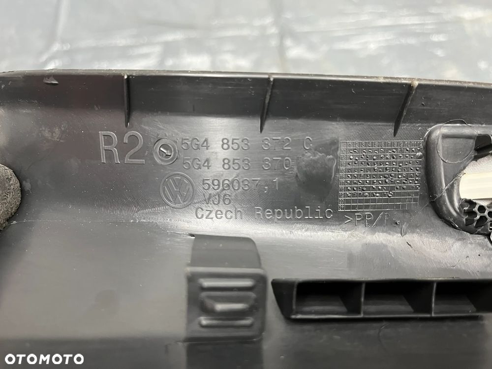 Vw Golf VII Listwa progowa lewa prawa 5G4853369H 5G4853370H - 6