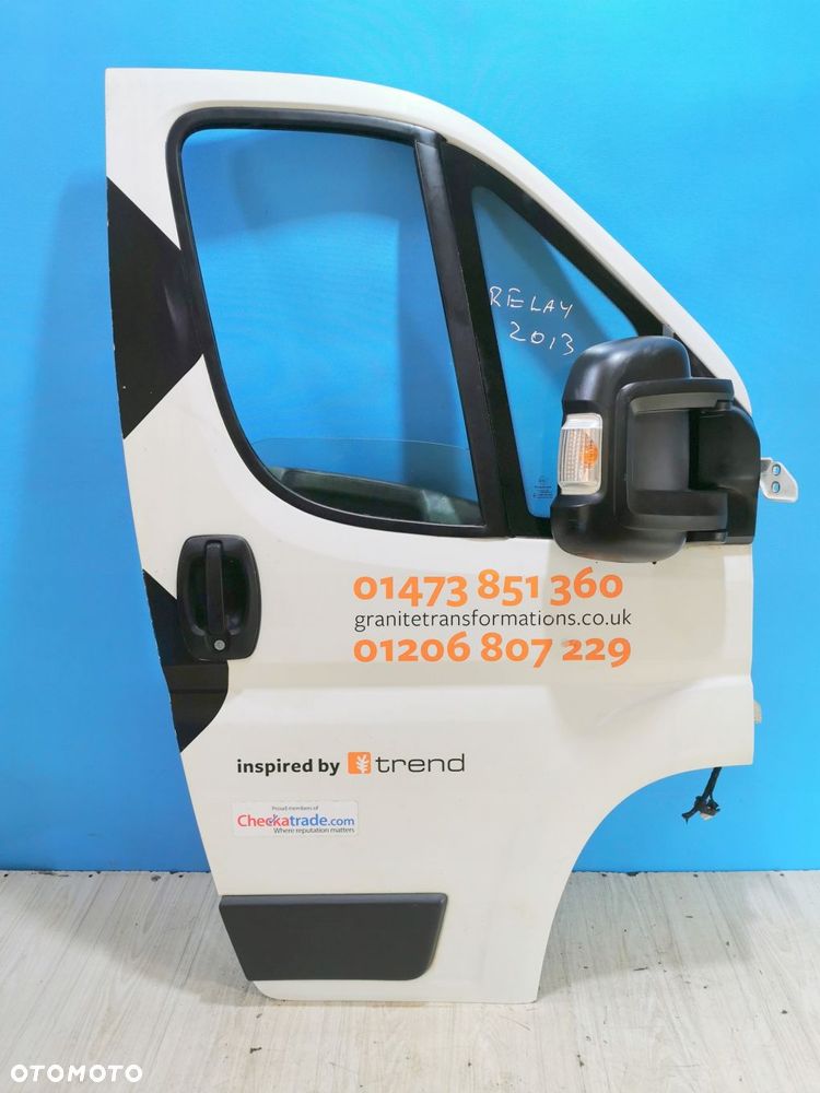 fiat ducato peugeot boxer drzwi prawe przód kompletne - 1